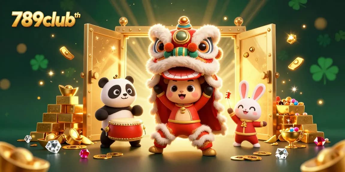Experience thrilling gameplay at 789clubth with vibrant casino elements and energetic characters!