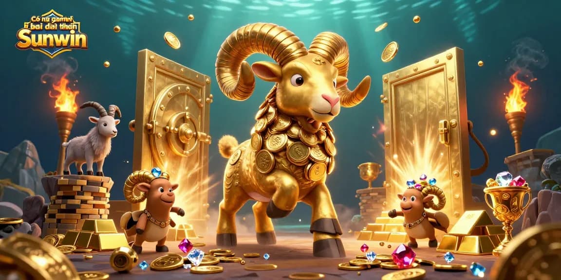 Cổng game bài đổi thưởng Sunwin brings excitement as players engage with dynamic casino elements and golden treasures.