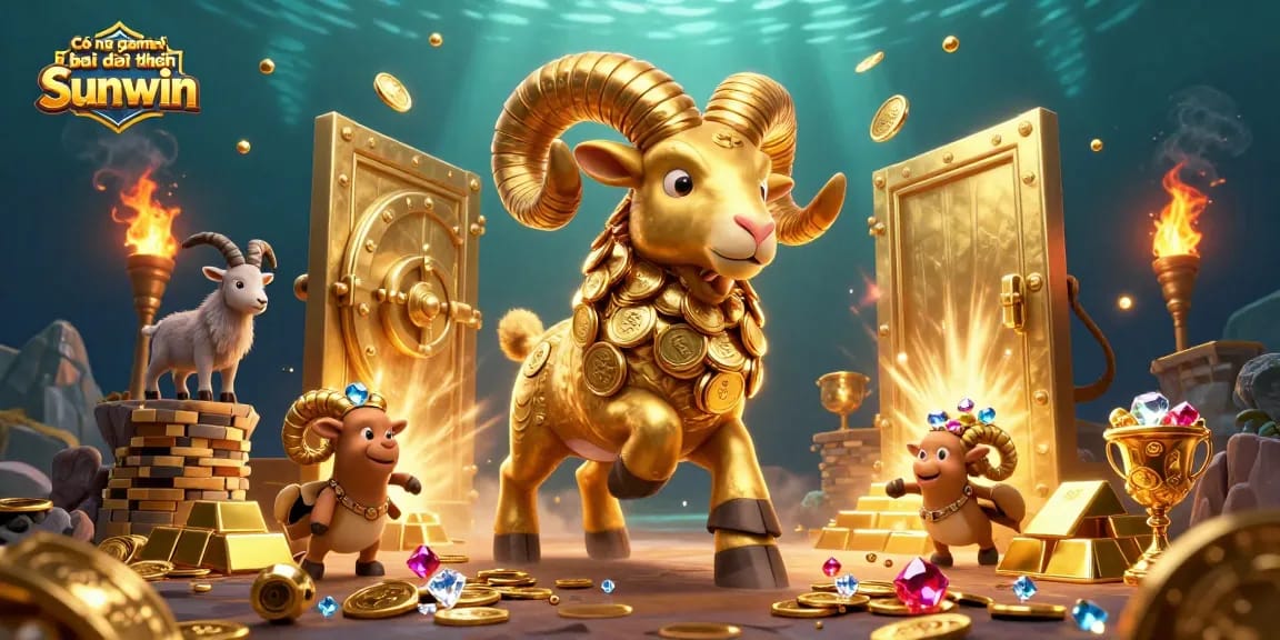 Cổng game bài đổi thưởng Sunwin brings excitement as players engage with dynamic casino elements and golden treasures.
